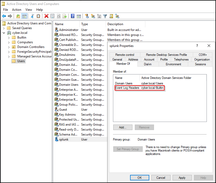 windows forwarder configuration step 23