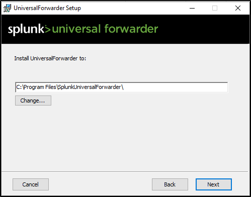 windows forwarder configuration step 30