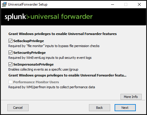windows forwarder configuration step 34