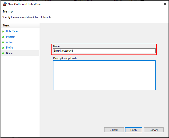 windows forwarder configuration step 44